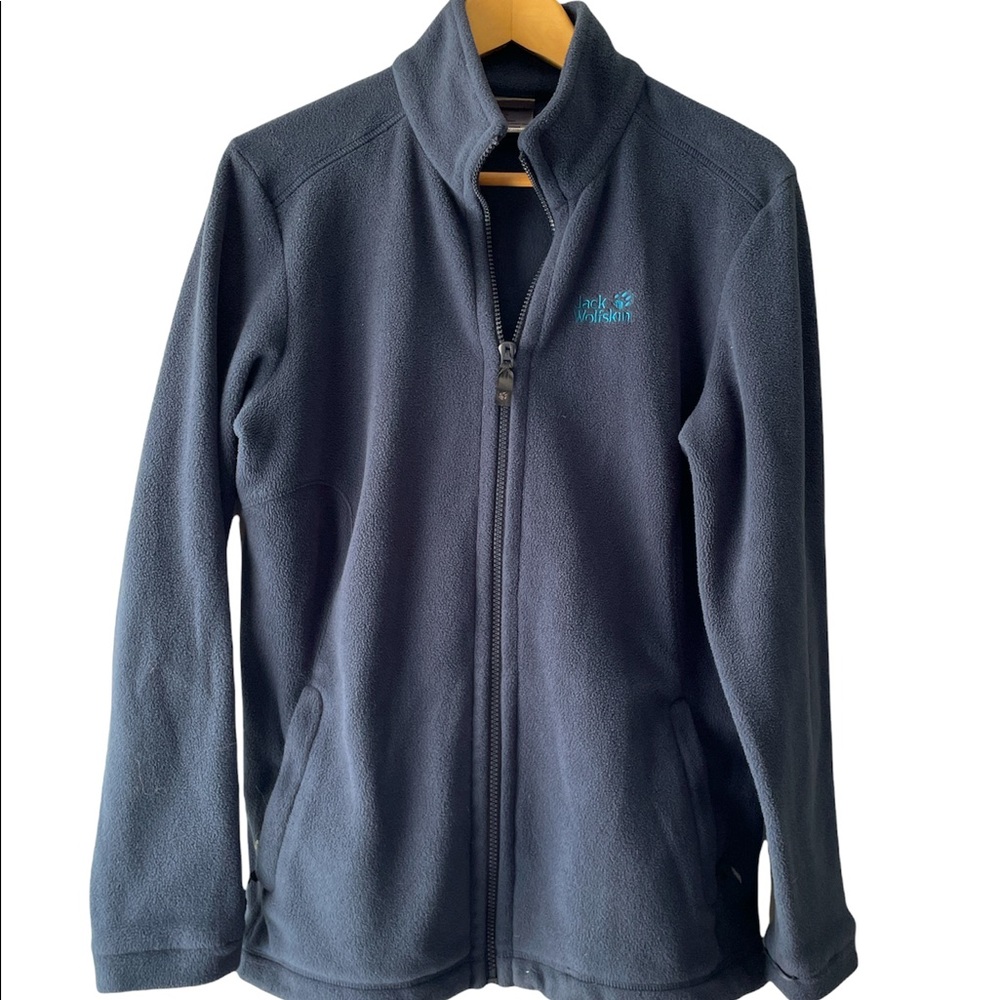 Jack Wolfskin Women’s Large Navy Fleece Jacket